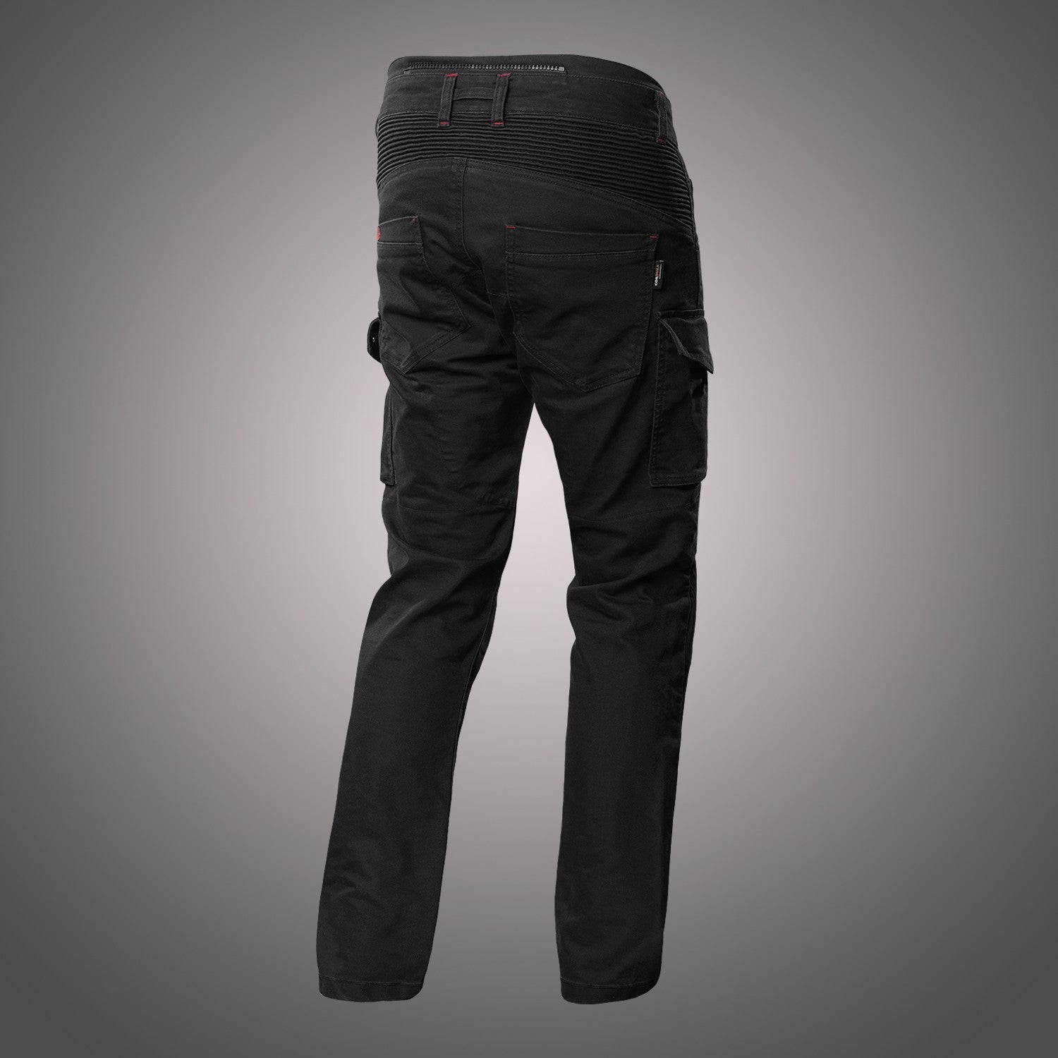 Kalhoty na motorku 4SR Tourismo Black – detail materiálu
