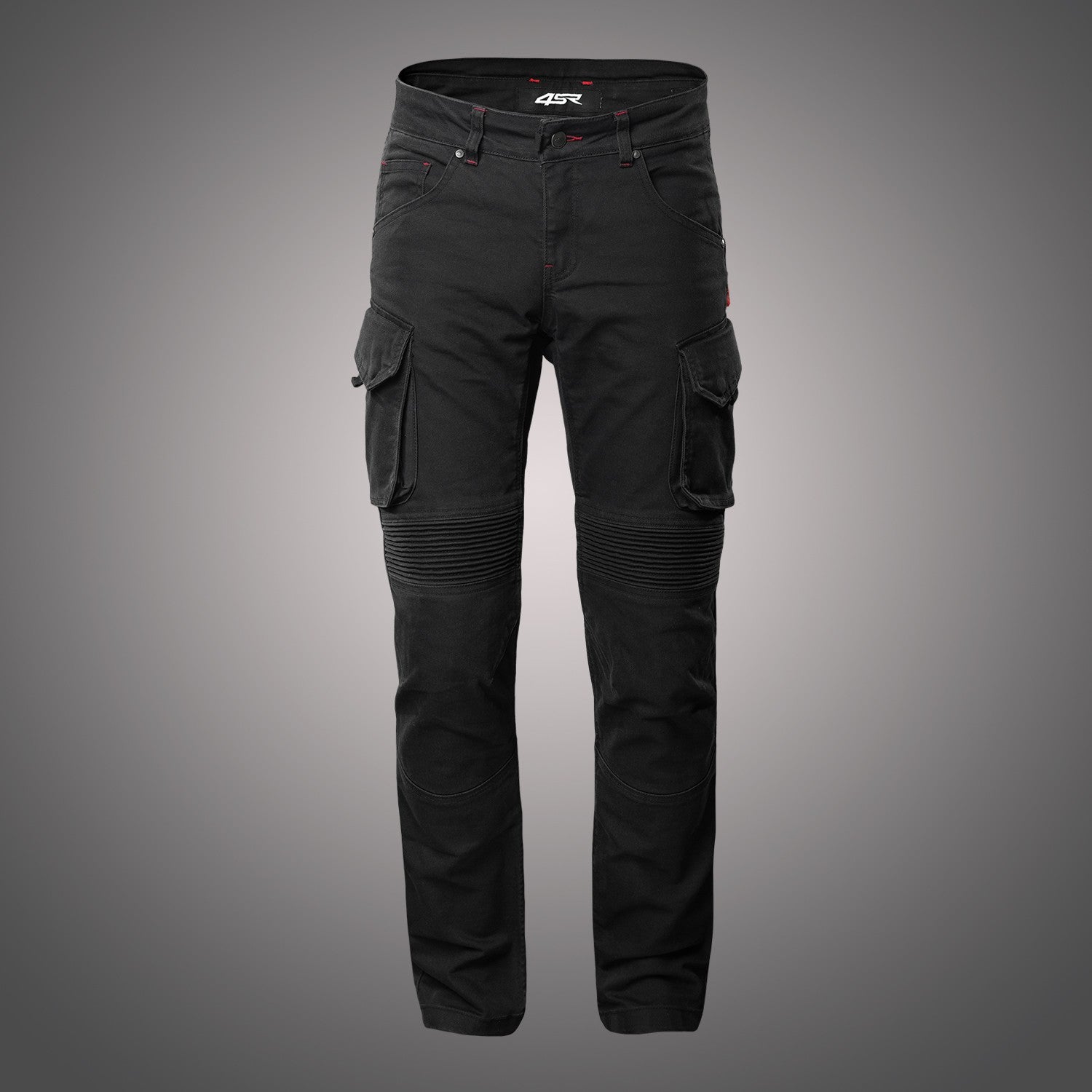 Kalhoty na motorku 4SR Tourismo Black – detail