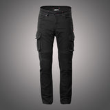 Kalhoty na motorku 4SR Tourismo Black – detail