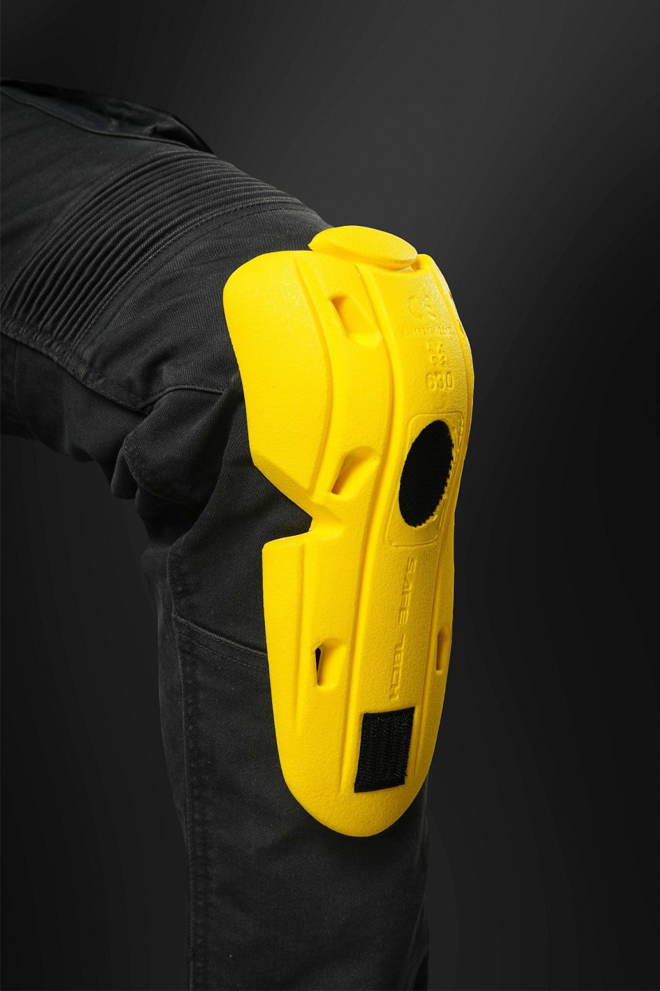 Kalhoty na motorku 4SR Tourismo Black – detail