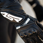 Rukavice na motorku 4SR Sport Cup 3 Black – detail dlaně
