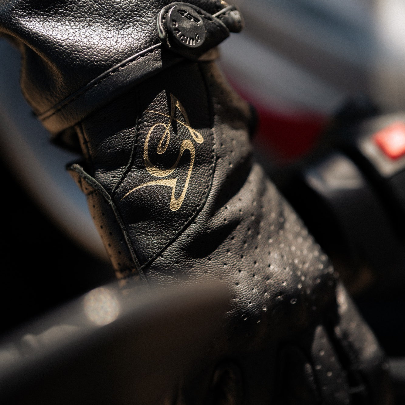 Dámské rukavice na motorku 4SR Monster Lady Evo – detail