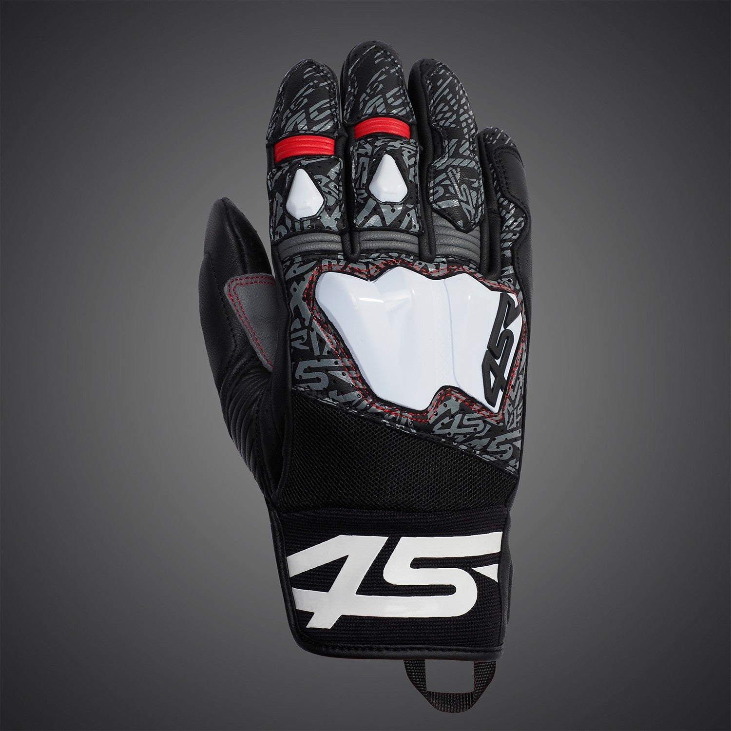 4SR letní moto rukavice GTS Black