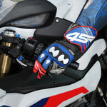 Rukavice na motorku 4SR Sport Cup Plus Evo Blue – detail