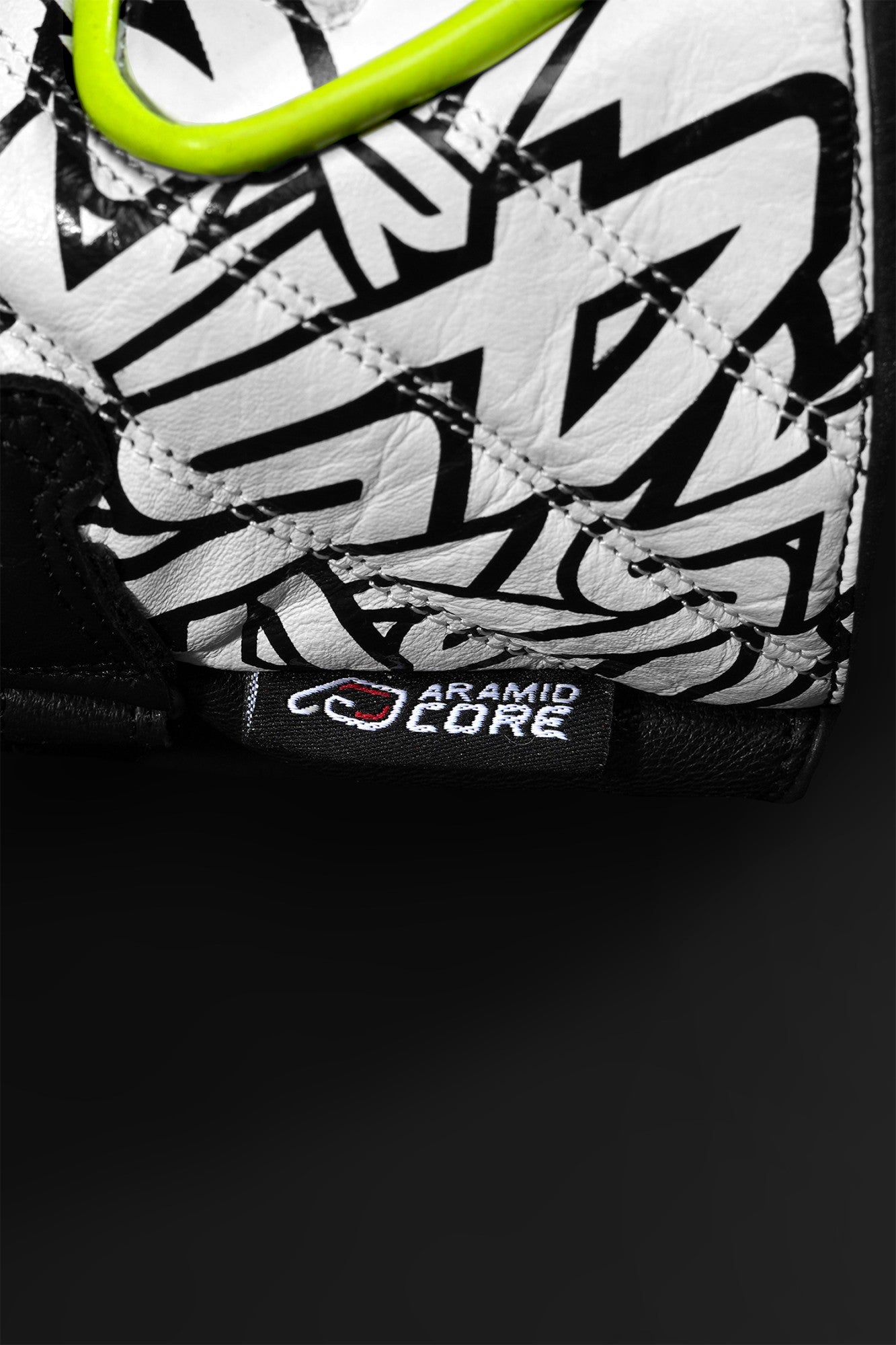 Rukavice na motorku 4SR RR Aramid Core White – detail