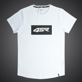 Triko 4SR Logo Carbon White – detail