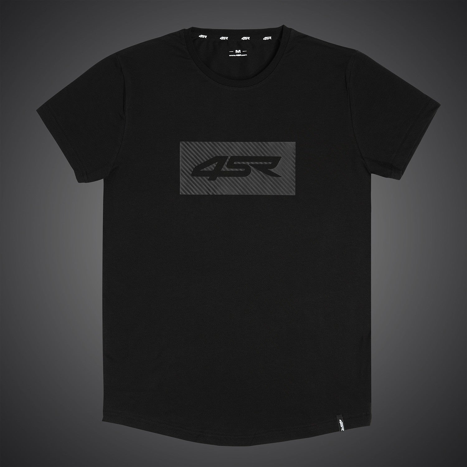 Triko 4SR Logo Carbon Black – detail