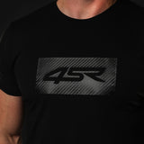 Triko 4SR Logo Carbon Black – detail