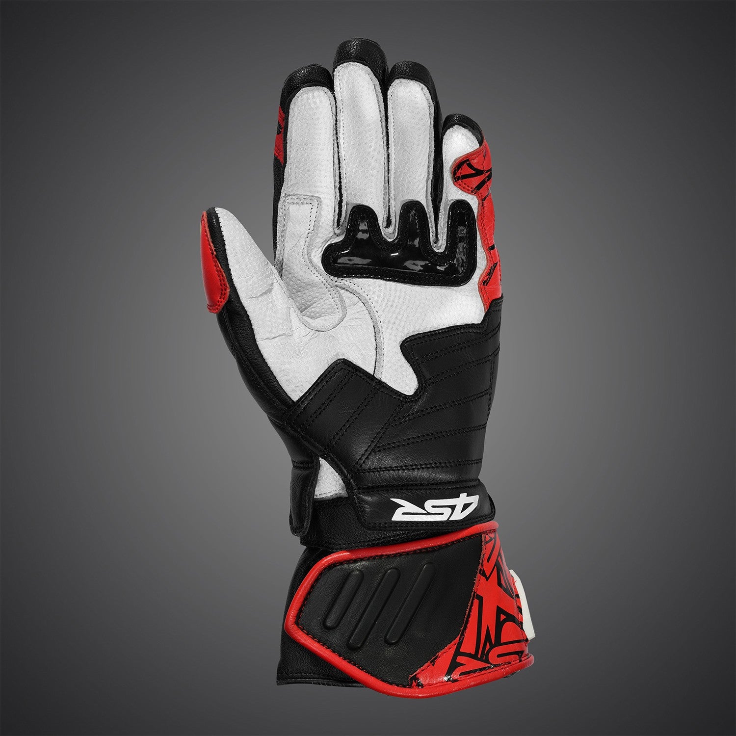 Rukavice na motorku 4SR RR Aramid Core Red – detail
