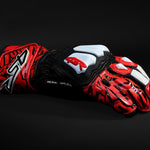 Rukavice na motorku 4SR RR Aramid Core Red – celkový pohled