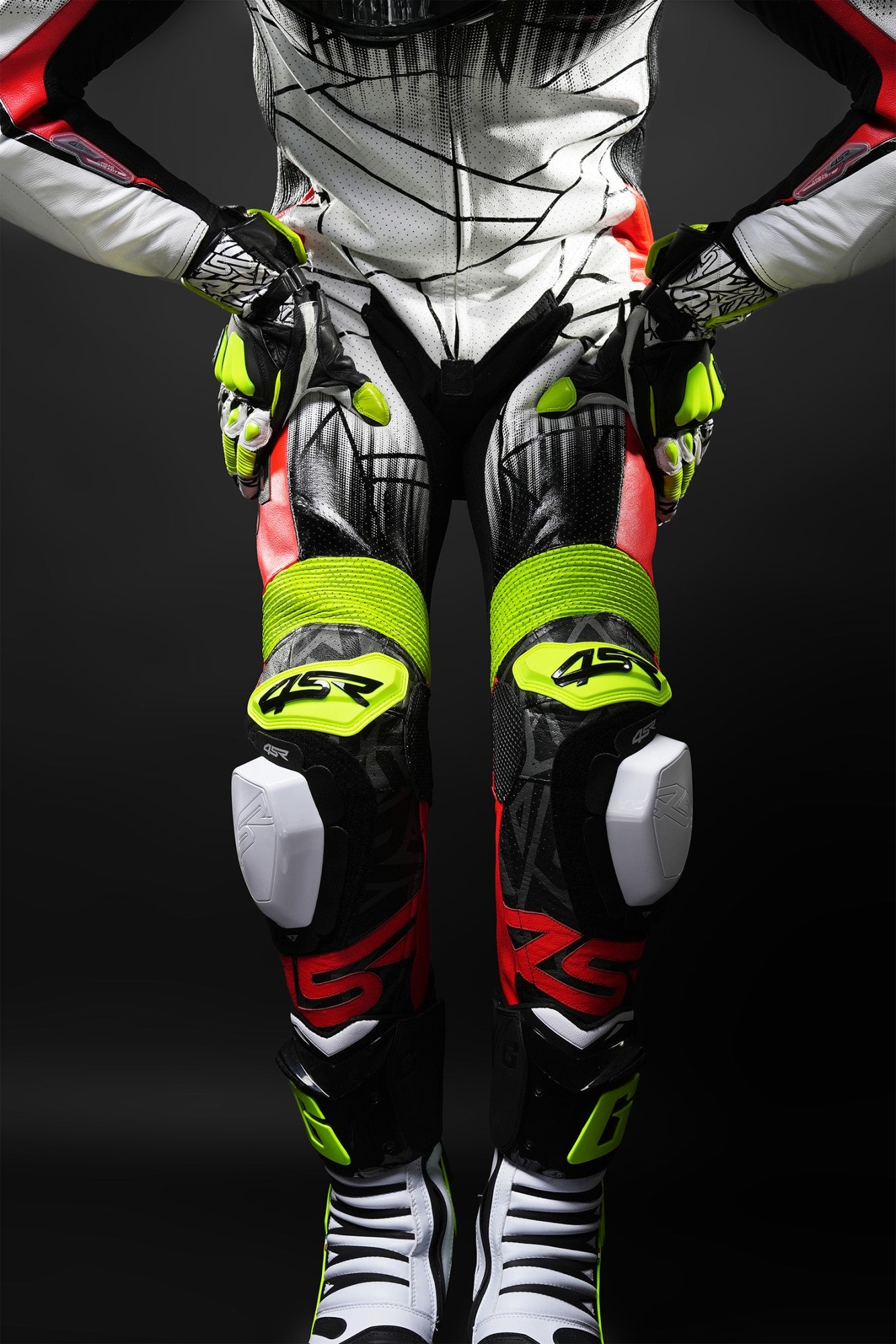 Závodní kombinéza na motorku 4SR Racing Ultra Light Matrix AR – detail