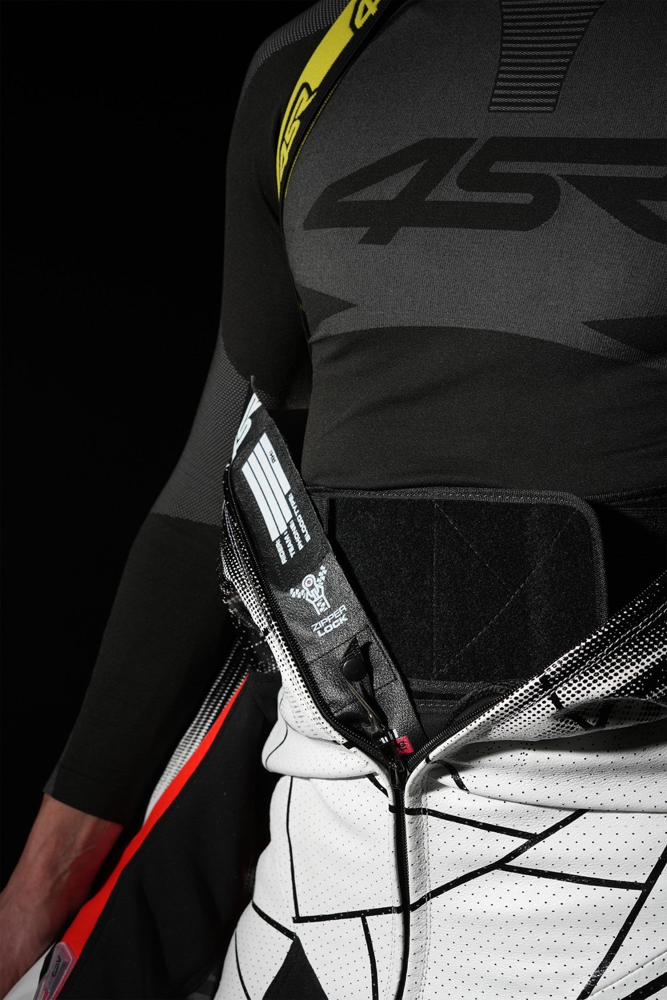 Závodní kombinéza na motorku 4SR Racing Ultra Light Matrix AR – detail