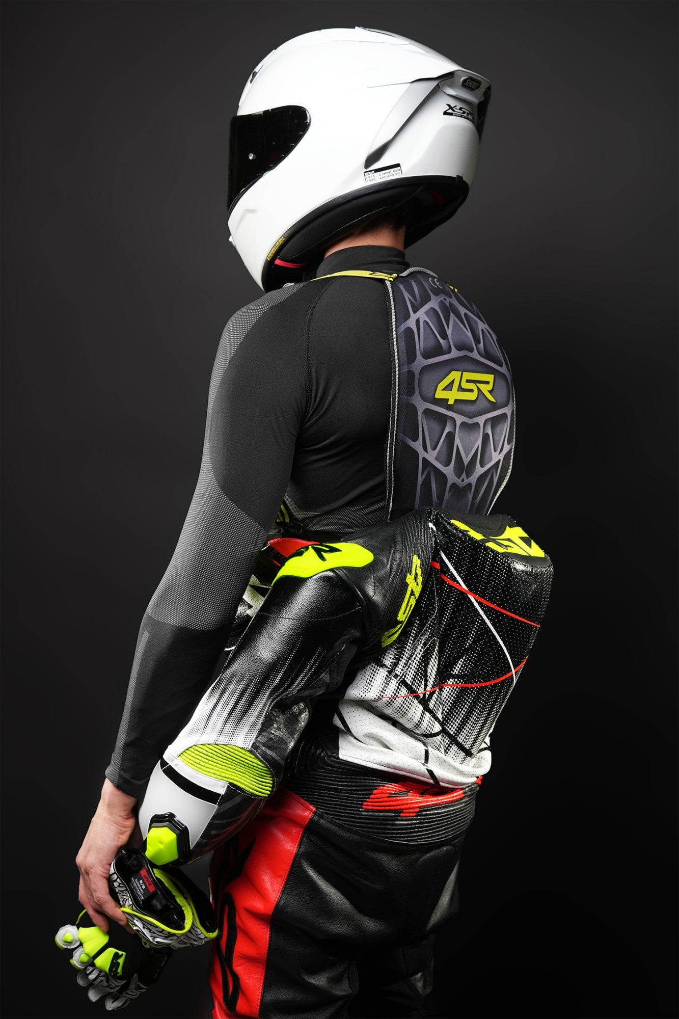 Závodní kombinéza na motorku 4SR Racing Ultra Light Matrix AR – detail