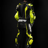 Dětská závodní kombinéza na motorku 4SR Racing Junior Yellow AR – detail