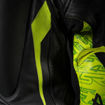 Dětská závodní kombinéza na motorku 4SR Racing Junior Yellow AR – detail
