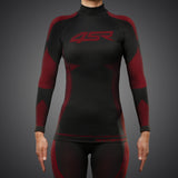 Dámské funkční bezešvé triko 4SR Ladies Seamless Shirt Red – detail