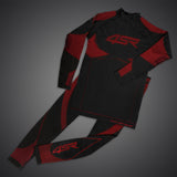 Funkční bezešvé prádlo 4SR Seamless Set Red – detail