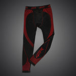 Funkční bezešvé kalhoty 4SR Seamless Pants Red – celkový pohled