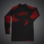 Funkční bezešvé triko 4SR Seamless Shirt Red – celkový pohled