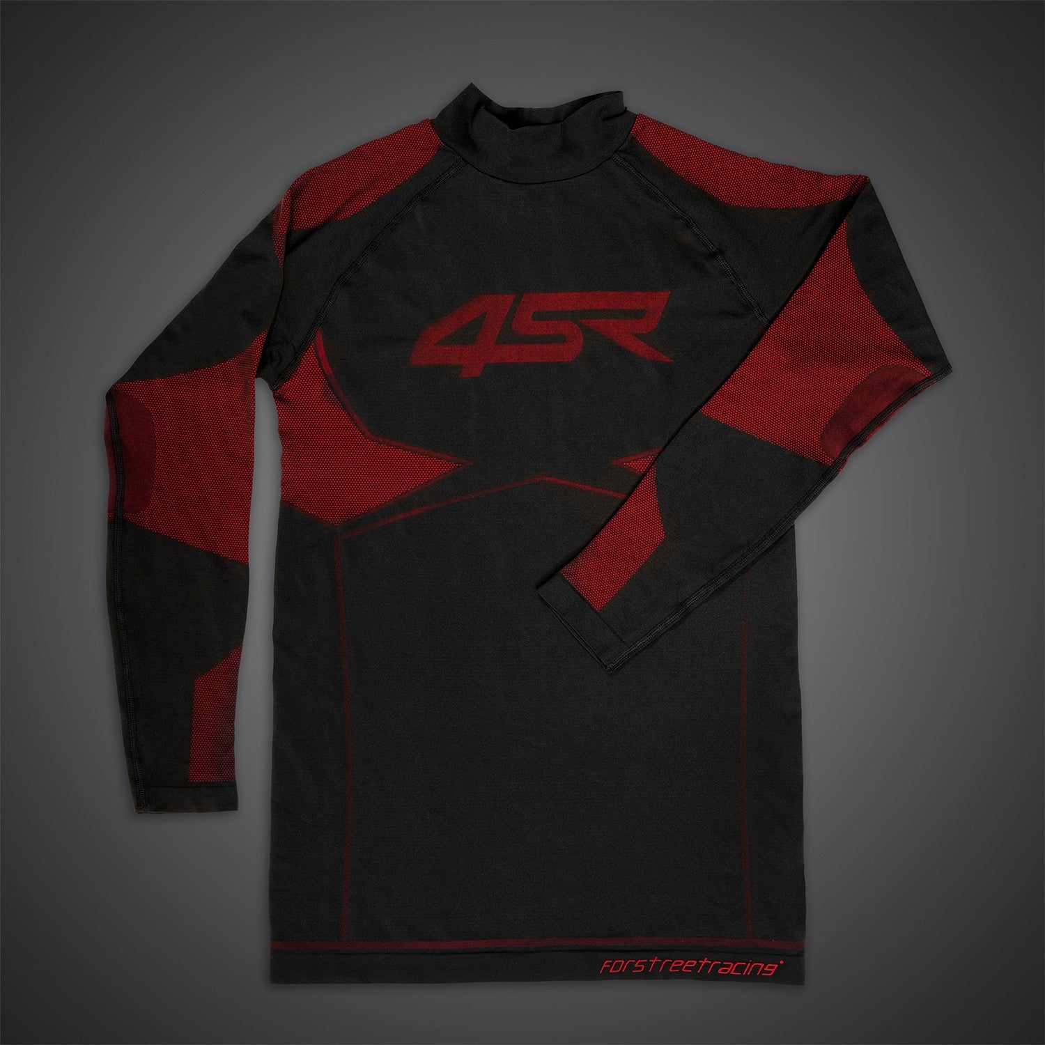 Funkční bezešvé triko 4SR Seamless Shirt Red – celkový pohled