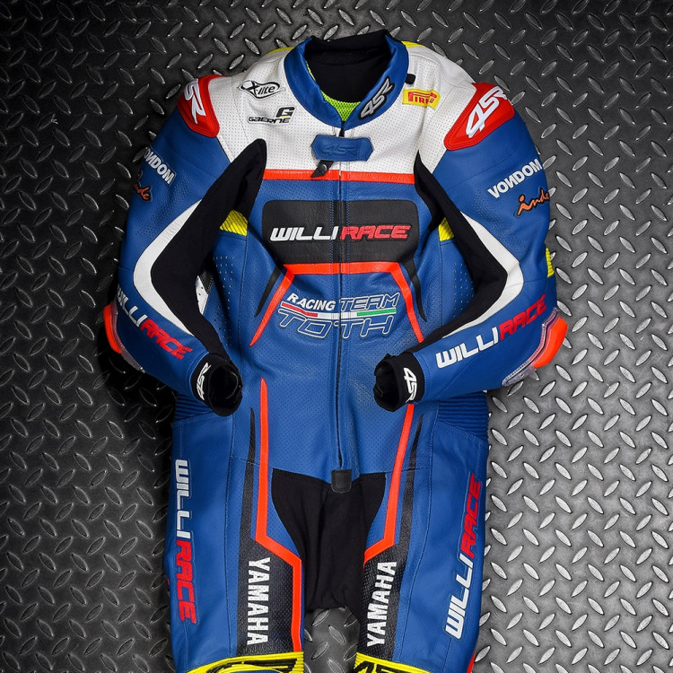 Custom leather suit - WSBK Supersport Hector Barbera