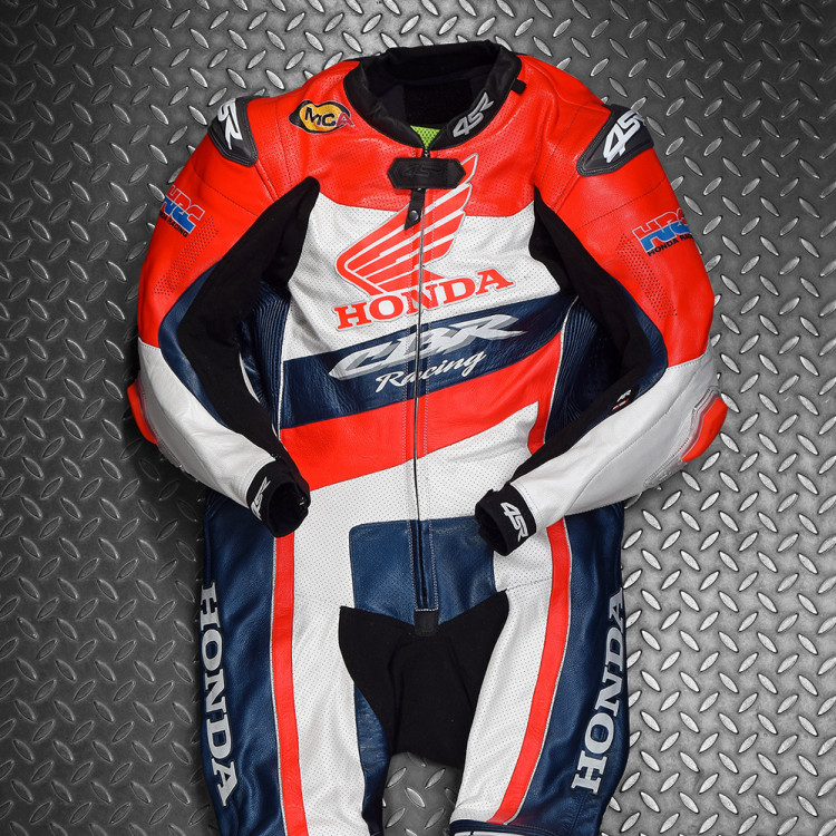 Custom leather suit - Honda