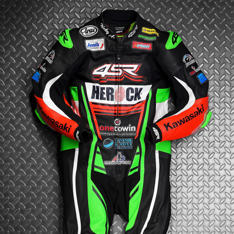 Custom leather suit