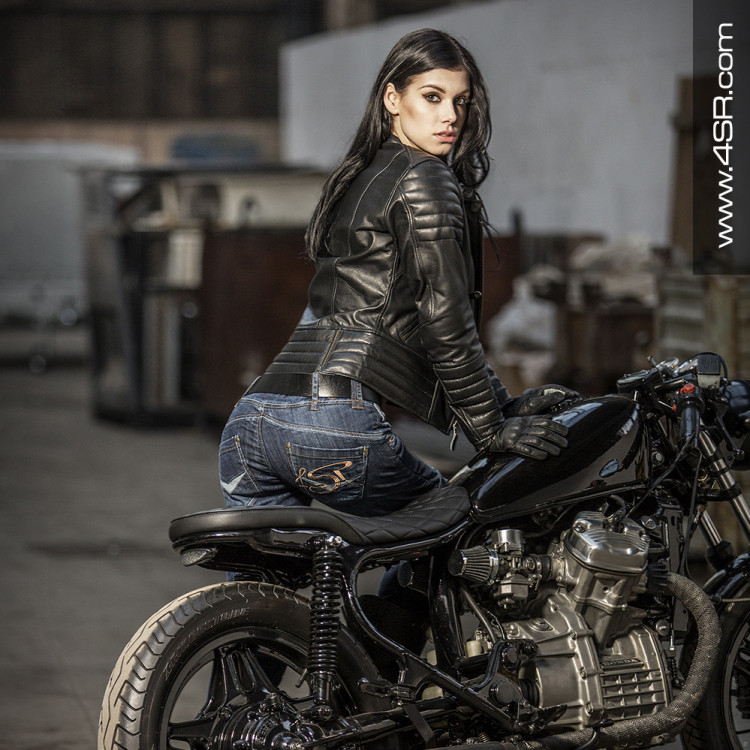 4SR biker Jeans Lady