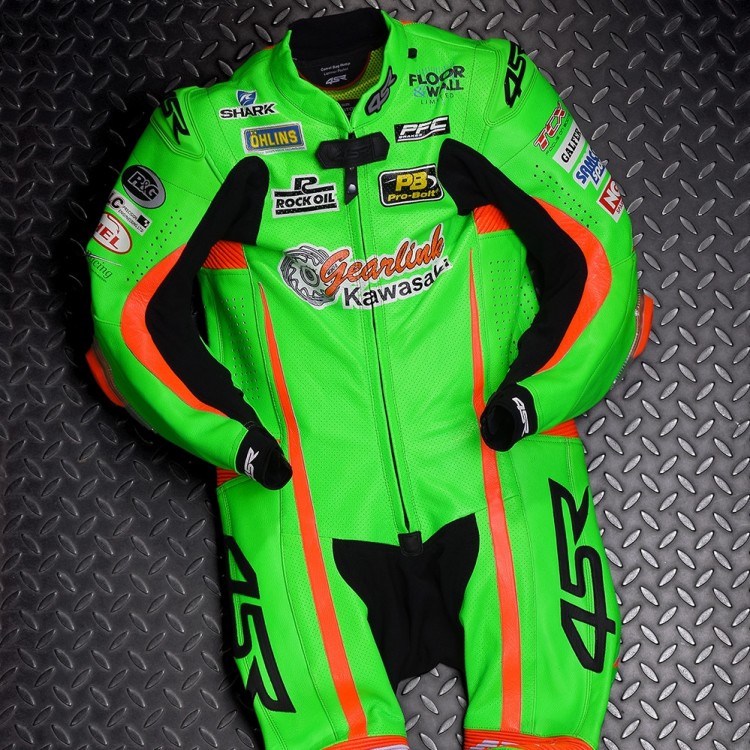 Custom leather suit - James Westmoreland BSB 2018