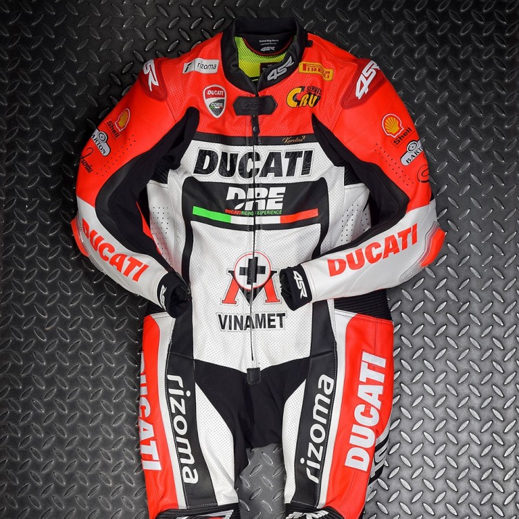 Custom leather suit - Ducati