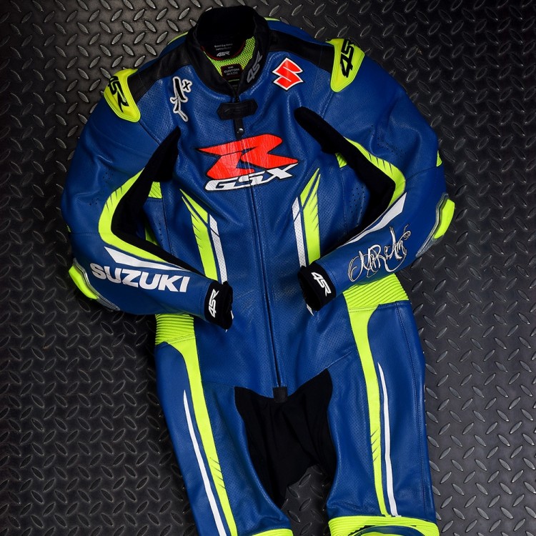 Custom leather suit