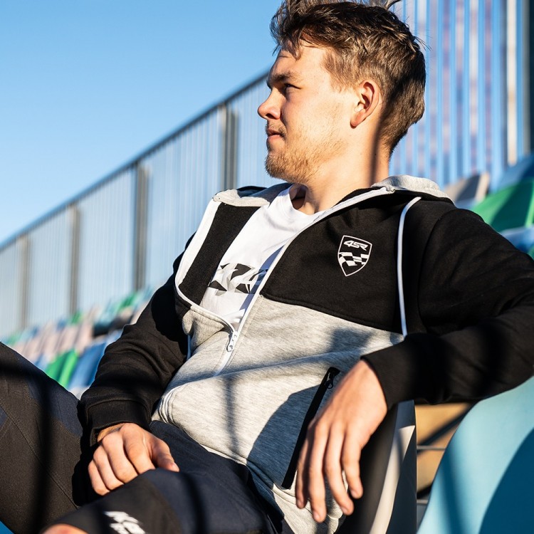 4SR men's zip hoodie Shield