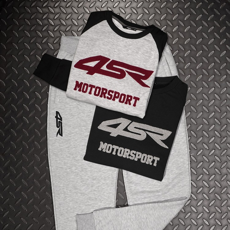 4SR men's sweatshirt Motorsport Black