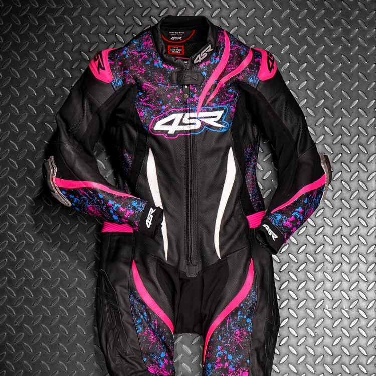 Custom leather suit