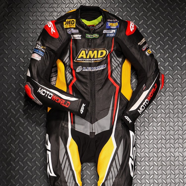 Custom leather suit