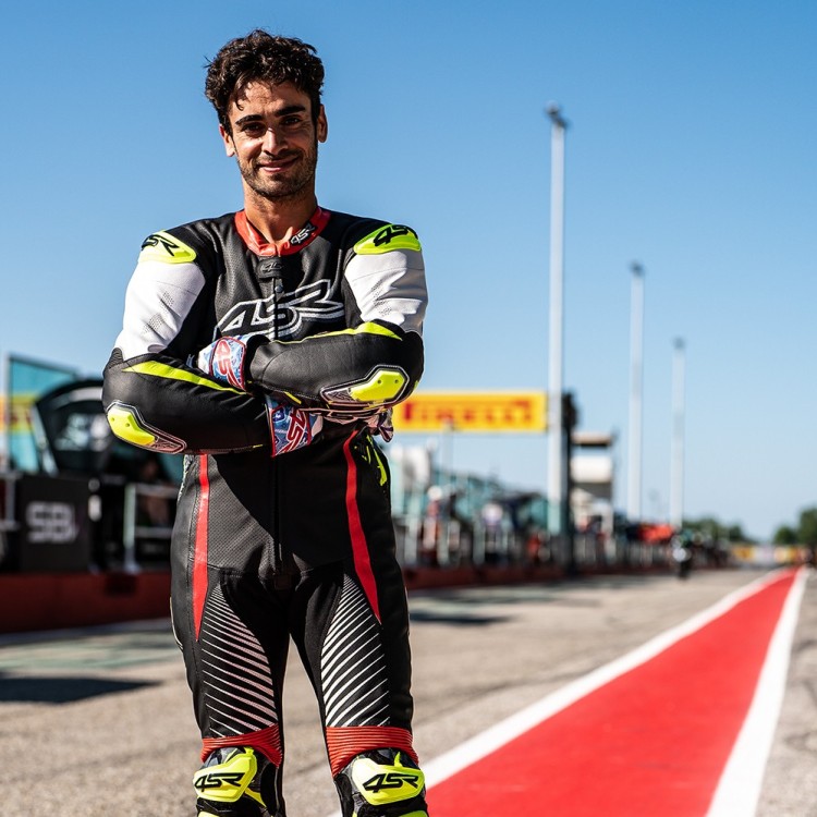 4SR leathers Racing Camo AR & Raffaele De Rosa WSSP