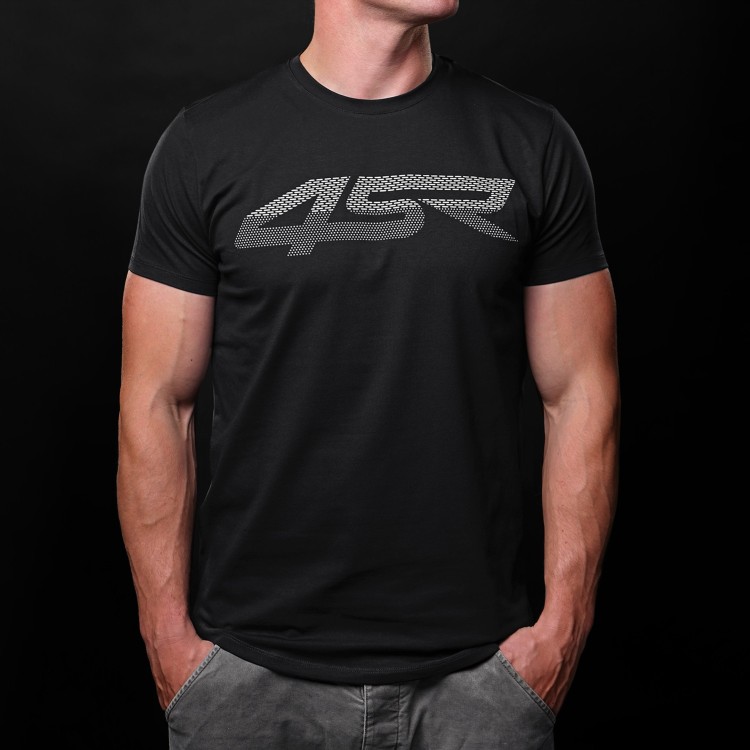 4SR casual T-Shirt 3D Black