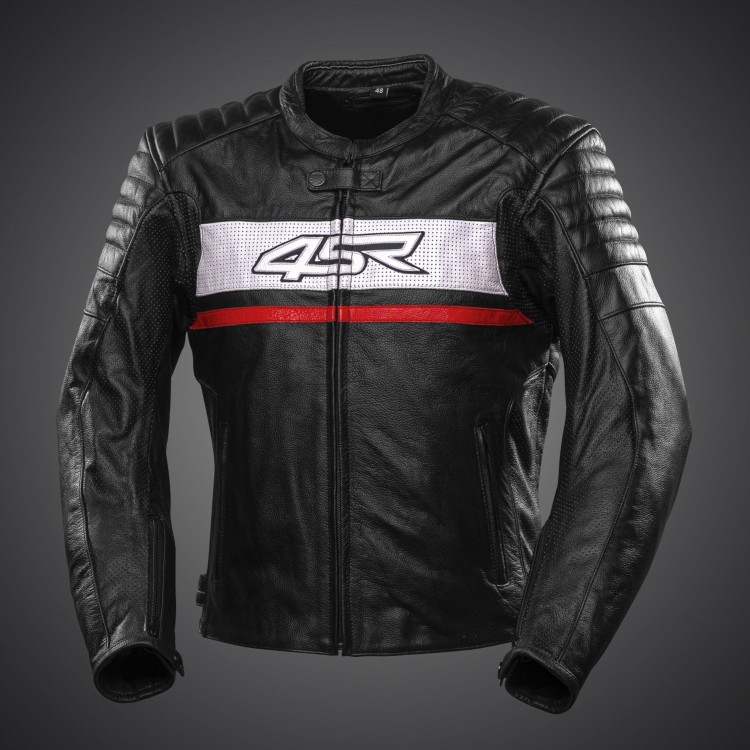 4SR TT Replica Black Series sport riding leather jacket