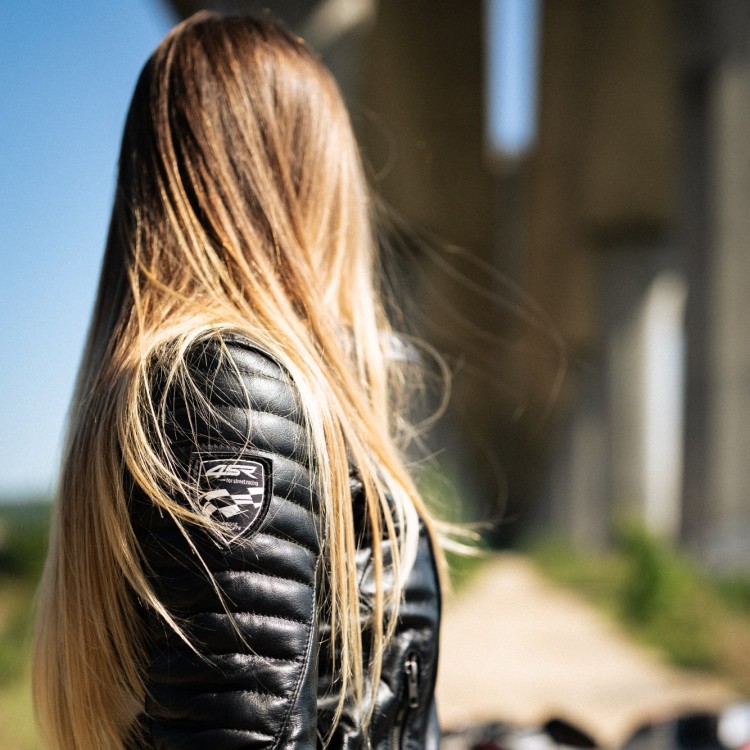 Ladies Motorcycle jacket B - Monster Lady - Detail 1