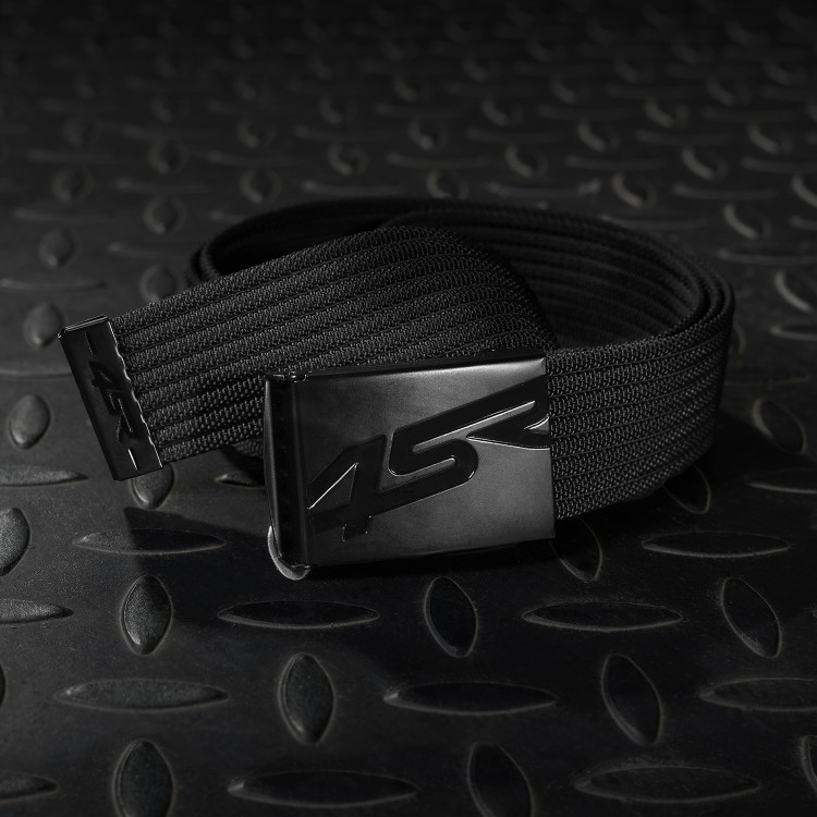 Leather belt Double Black