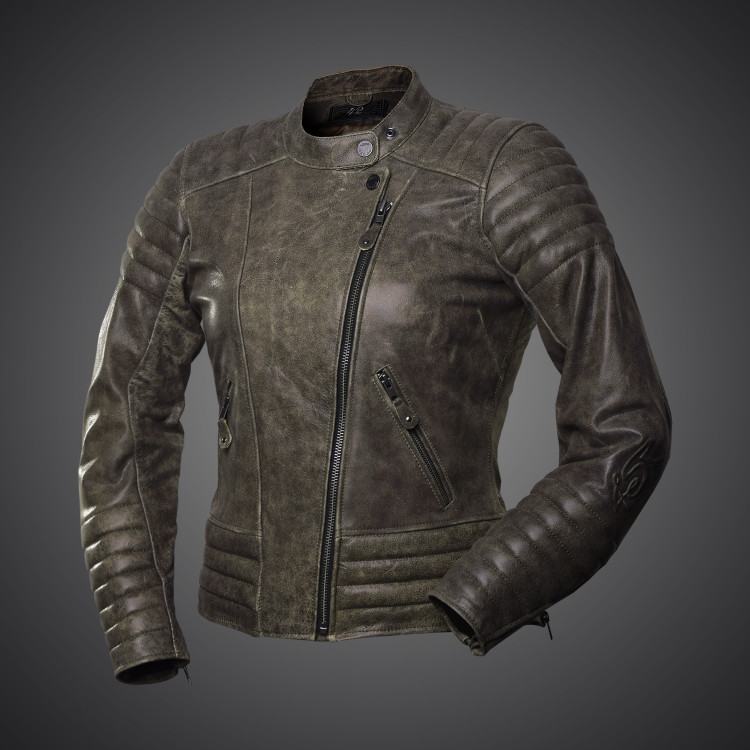 4SR ladies motorcycle jacket  Cool Lady Retro - front