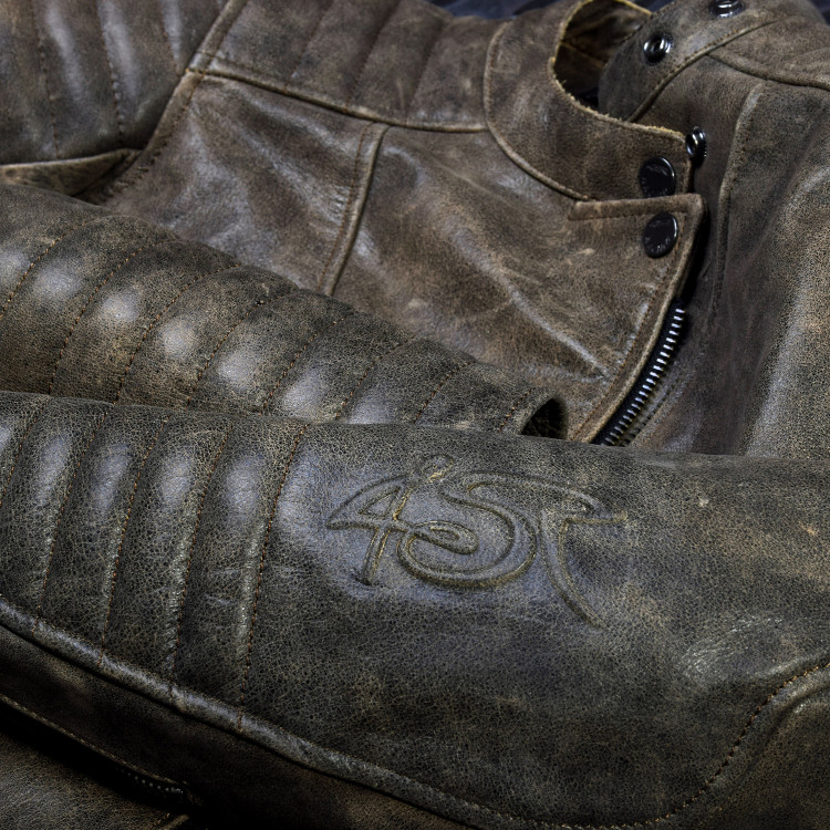 4SR ladies motorcycle jacket  Cool Lady Retro - detail 1