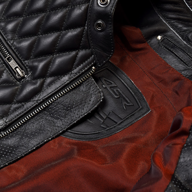 4SR luxusní pánská bunda Scrambler Petroleum