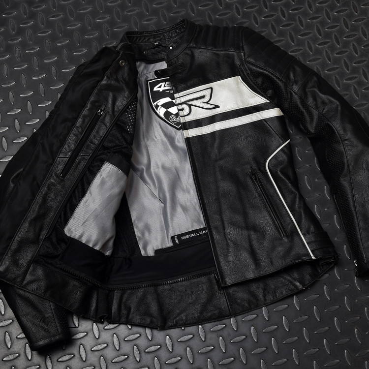 4SR dámská bunda na motorku Roadster Lady - Pearl White