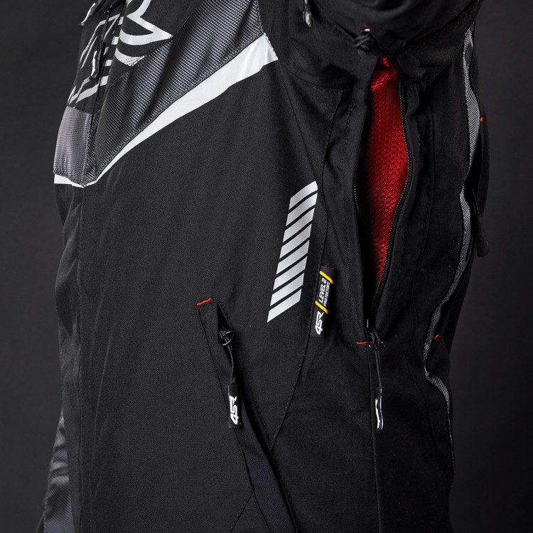 4SR Young Gun Shadow Textile Motorcycle Jacket