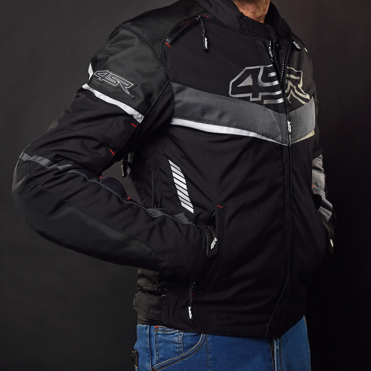 4SR Young Gun Shadow Textile Motorcycle Jacket