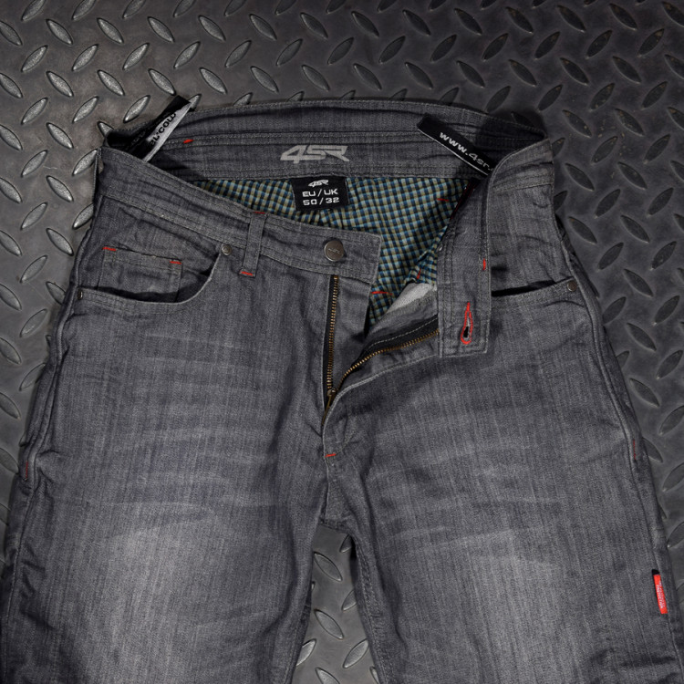 4SR motorcycle jeans Cool GREY