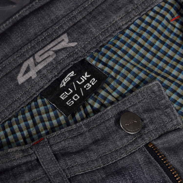 4SR motorcycle jeans Cool GREY
