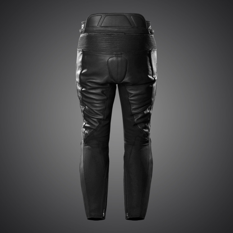 4SR leather sports pants TR 3 with sliders 2