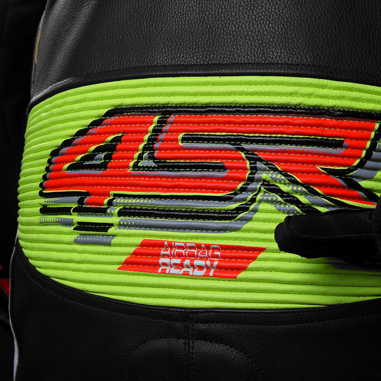 4SR Racing Neon AR Airbag Ready performance leather suit 6